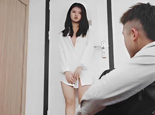 Foto model cantik dan fotografer beruntung